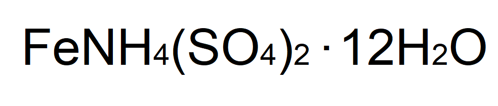 Iron (III) Ammonium Sulfate - CAS:10045-89-3 - Iron (III) Ammonium Sulfate Dodecahydrate, Ferrous ammonium sulphate hydrated, Ferric Ammonium Sulfate